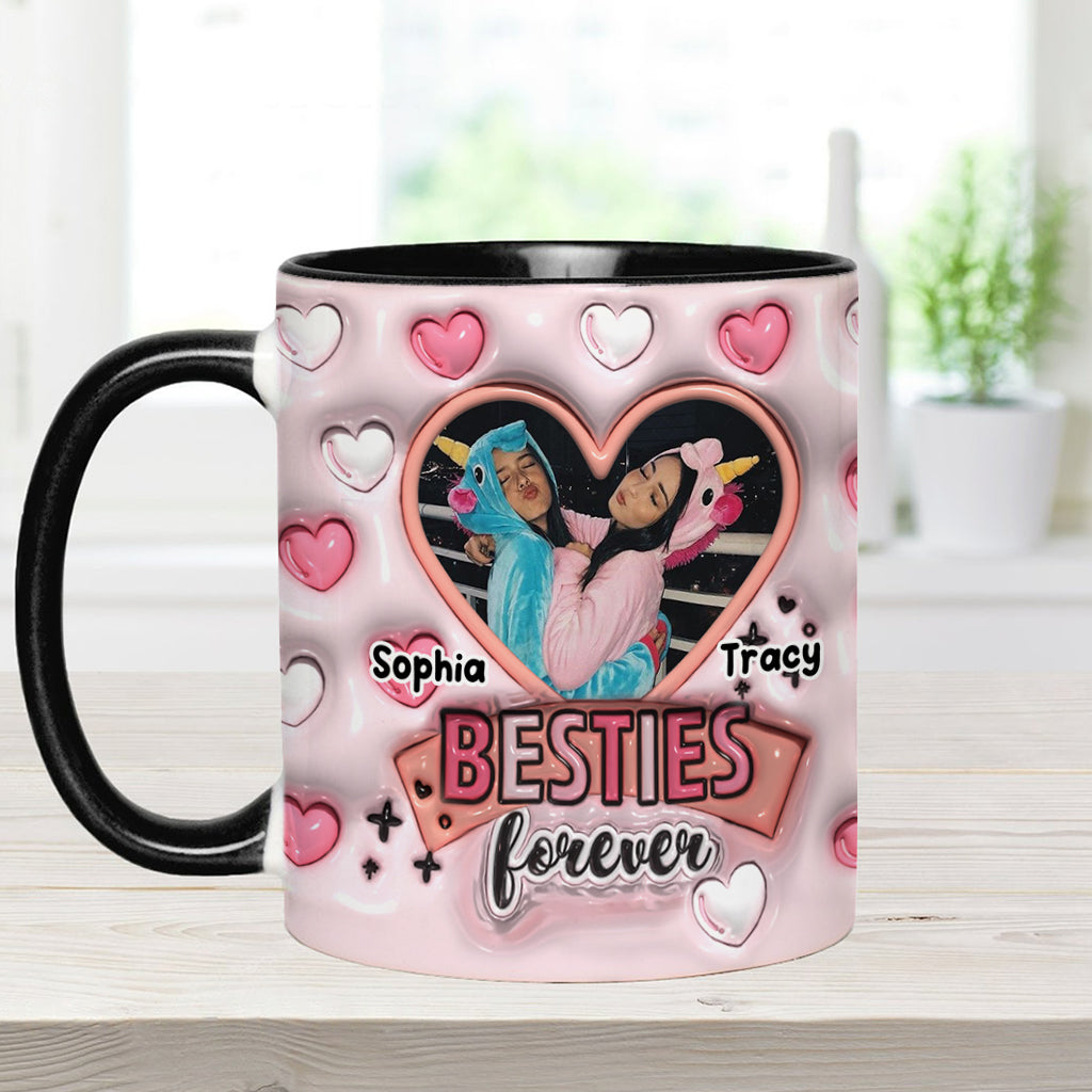Meilleures amies pour toujours - Mug personnalisé « Meilleures amies »