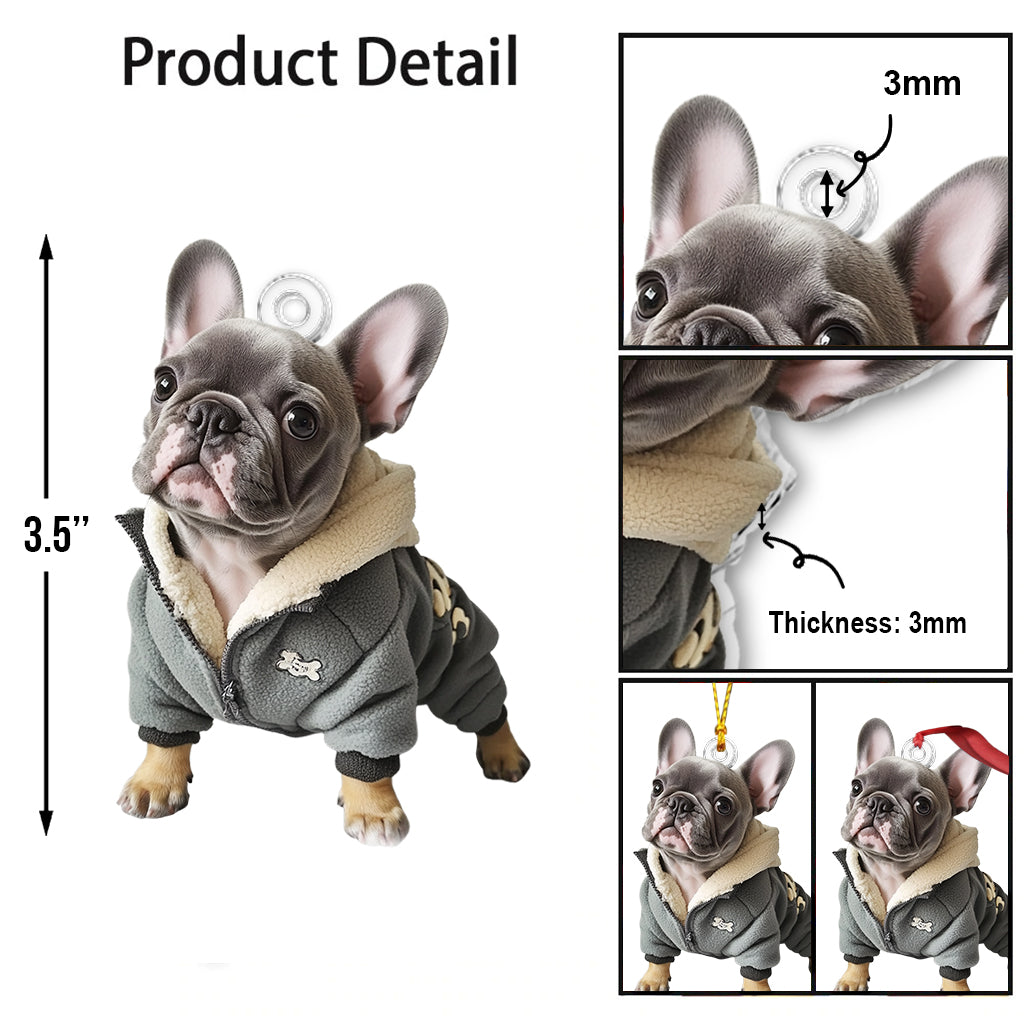 Any Photo Ornament - Personalized Dog Custom Shaped Ornament