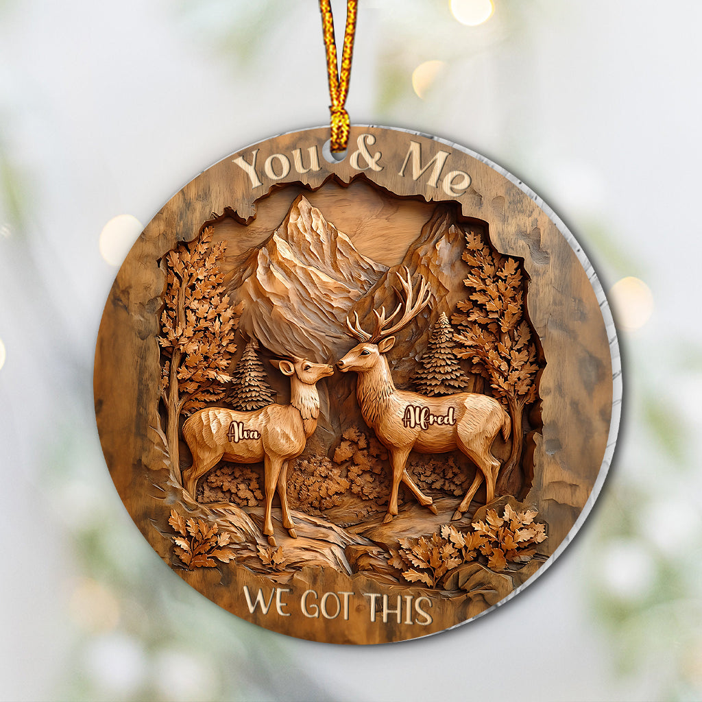 We Got This - Personalized Couple Ornament