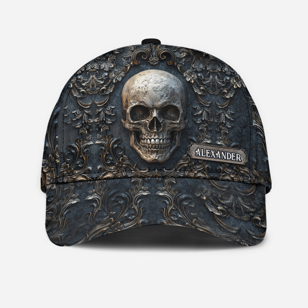 Vintage Skull - Personalized Skull Classic Cap