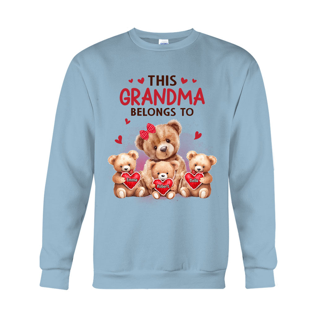 Cette grand-mère appartient à - T-shirt et sweat à capuche personnalisés pour grand-mère