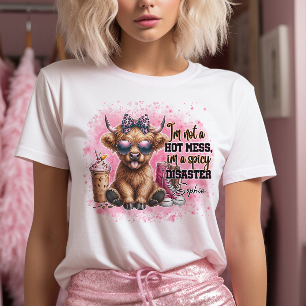 Je ne suis pas un désastre ambulant - T-shirt et sweat à capuche personnalisés