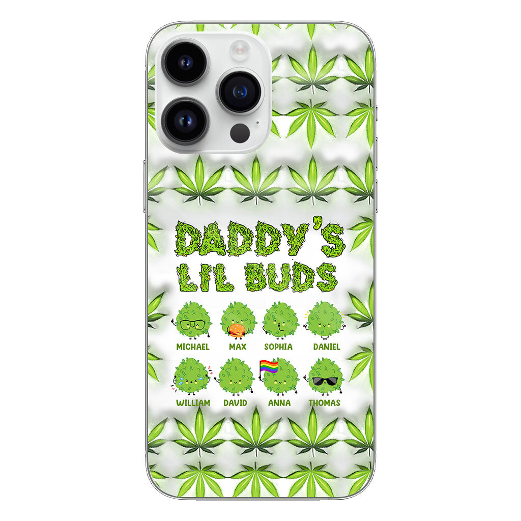 Le papa le plus cool du monde - Coque de téléphone transparente personnalisée pour papa