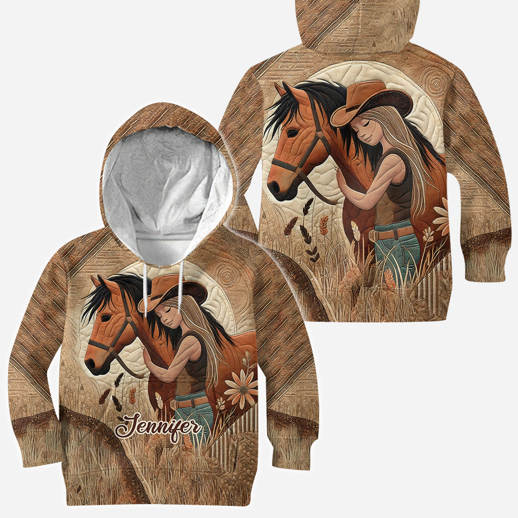Amoureux des chevaux - T-shirt personnalisé avec motif cheval