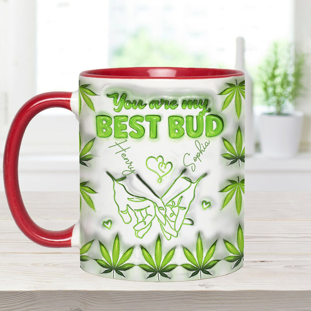 Tu es mon meilleur pote - Mug personnalisé avec une touche cannabis