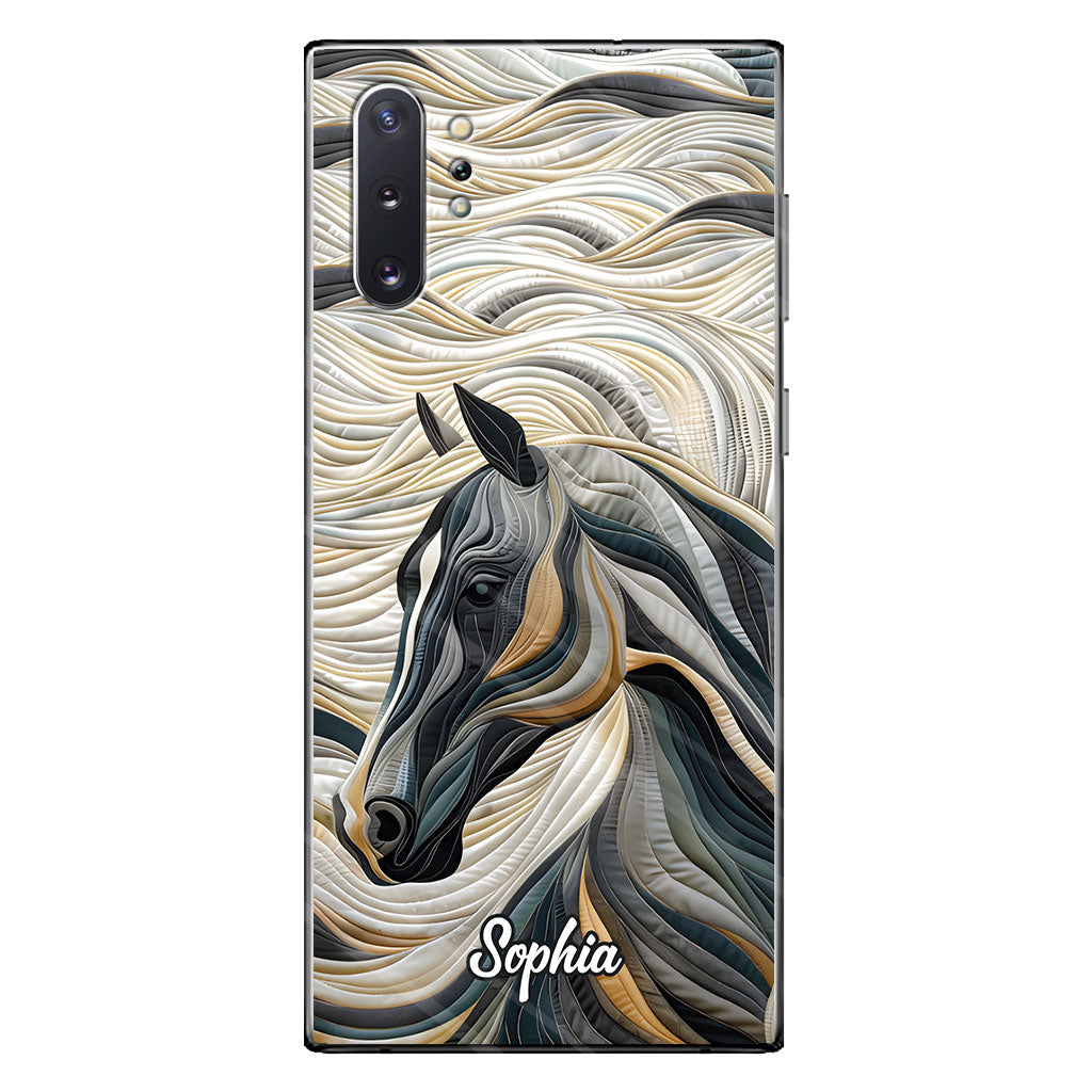 Magnifique cheval - Coque de téléphone personnalisée à motif cheval
