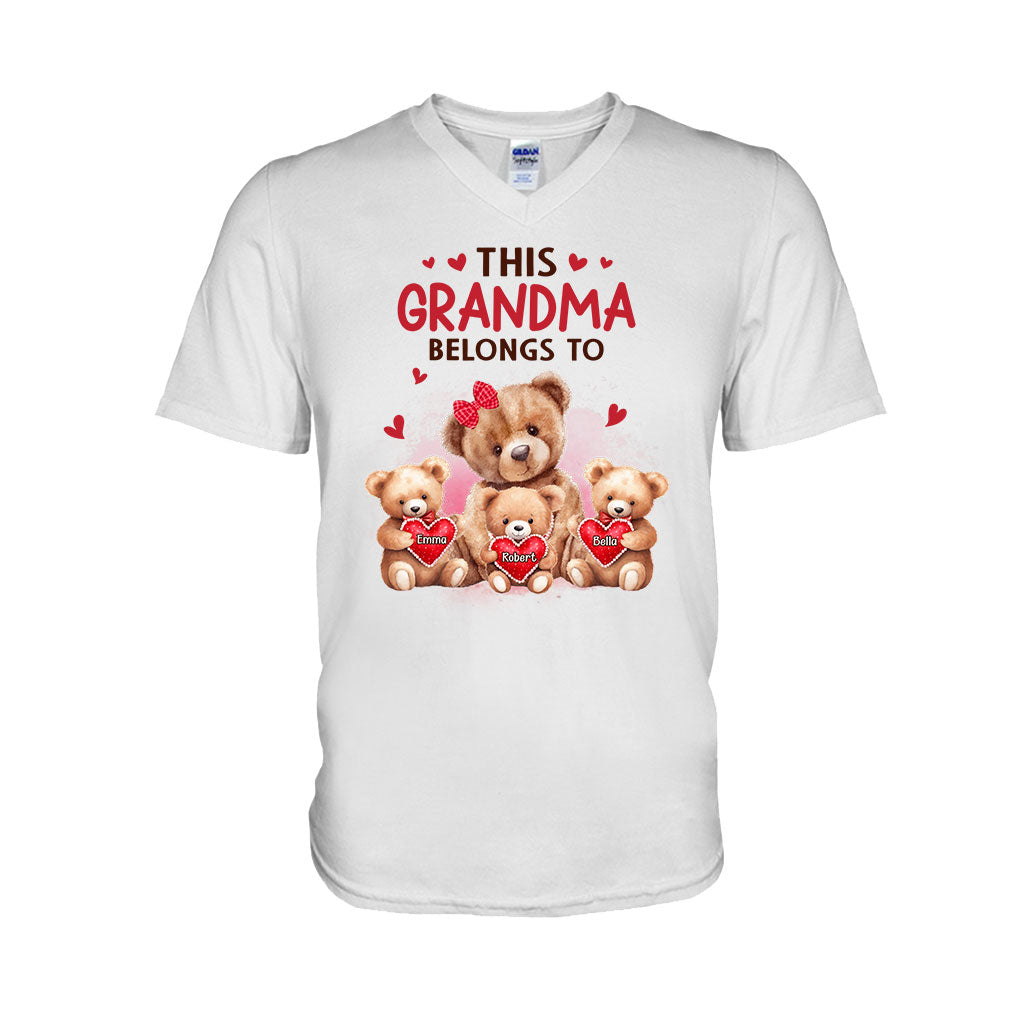 Cette grand-mère appartient à - T-shirt et sweat à capuche personnalisés pour grand-mère