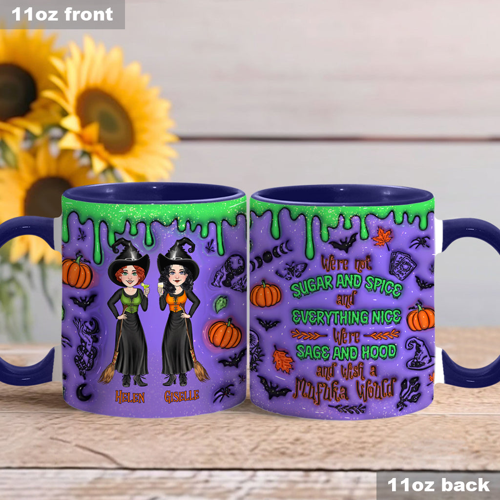 Nous ne sommes pas tout rose et tout mignon - Mug personnalisé pour meilleure amie