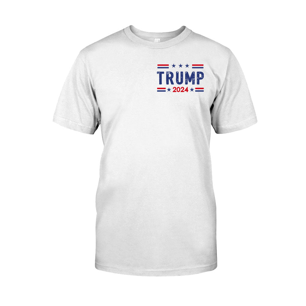 T-shirt pare-balles, T-shirt « Jamais de reddition », T-shirt « Luttons pour l'Amérique », T-shirt de rallye rétro, T-shirt « Combattons, combattons, combattons »