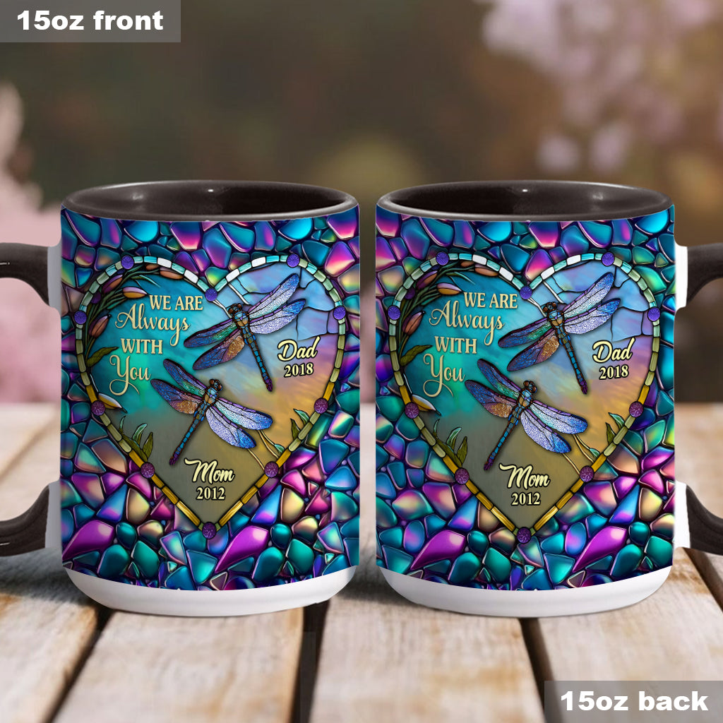 I'm Always With You - Personalized Memorial Accent Mug