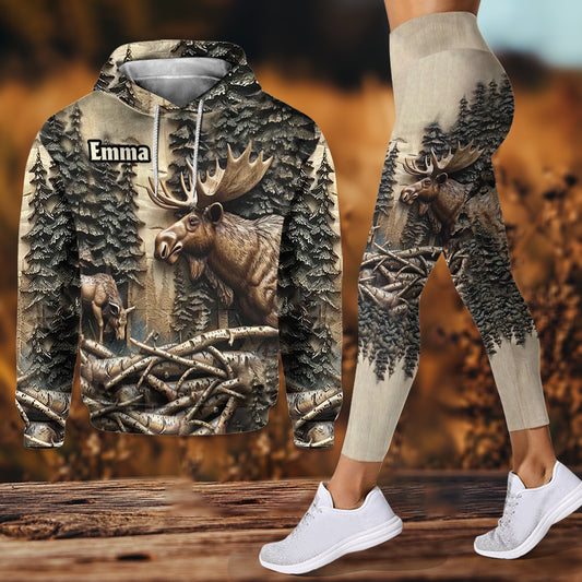 Passionné de chasse ? Sweat à capuche et legging personnalisés pour la chasse