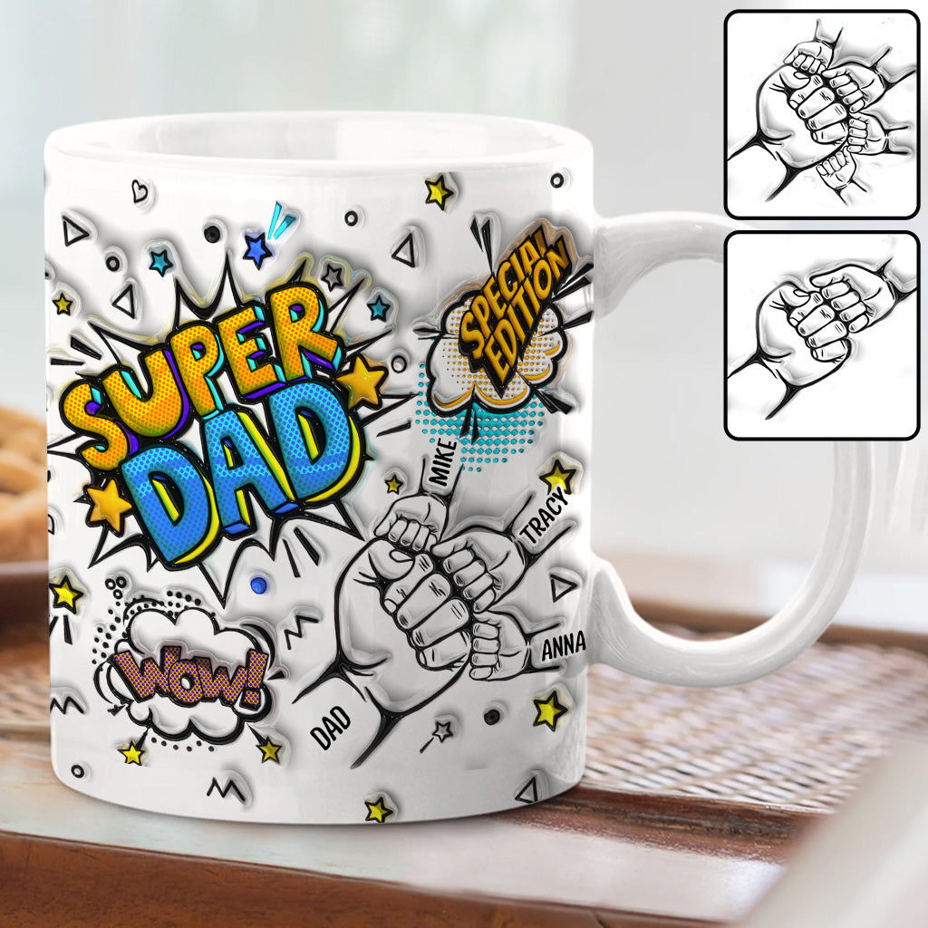 Super Papa - Mug personnalisé pour papa