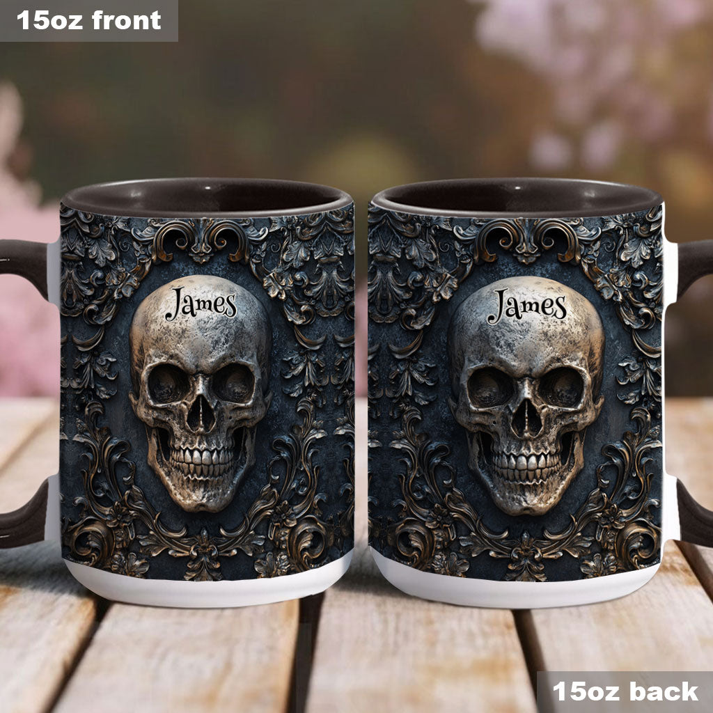 Awsome Skull - Personalized Skull Accent Mug