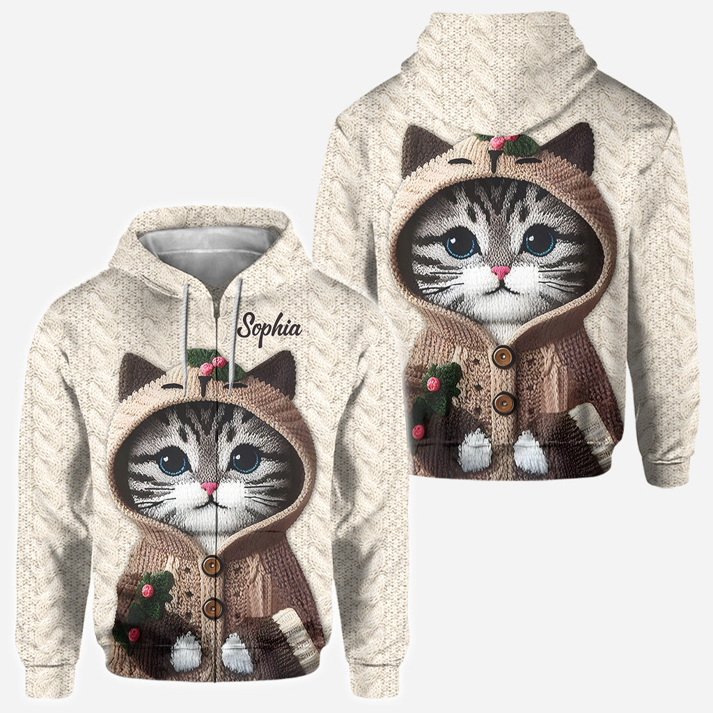 Cute Cat - Personalized Cat All Over Shirt