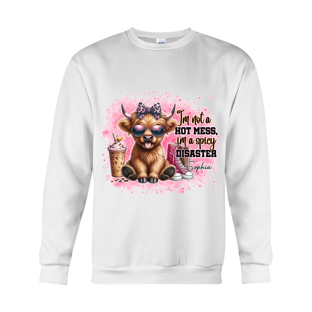 Je ne suis pas un désastre ambulant - T-shirt et sweat à capuche personnalisés