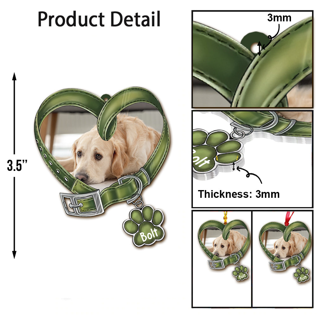 Saying Goodbye So Hard - Personalized Dog Ornament