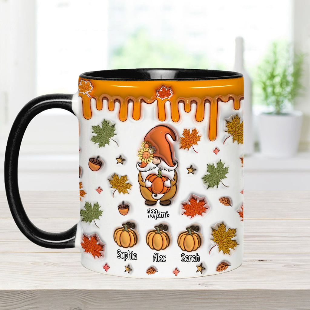 Grandma's Little Pumpkins - Personalized Grandma Accent Mug