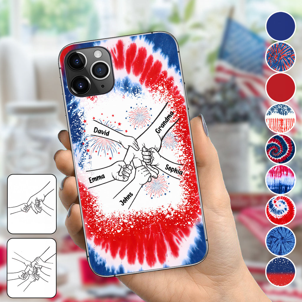 Grandma's Life 4th Of July - Personalized Grandma Phone Case