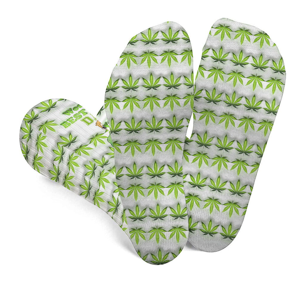 Le papa le plus cool du monde - Chaussettes personnalisées pour papa