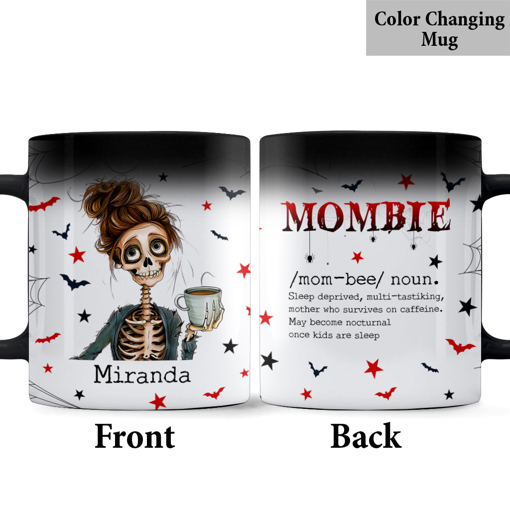Mug Mombie Drink Coffee - Mug personnalisé pour maman