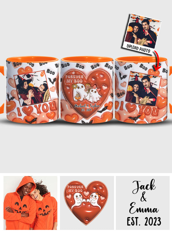 Mug personnalisé pour couple « Pour toujours mon amour »