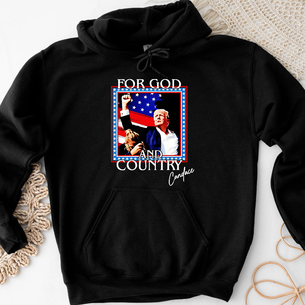 T-shirt « Pour Dieu et la Patrie » - Élection présidentielle 2024