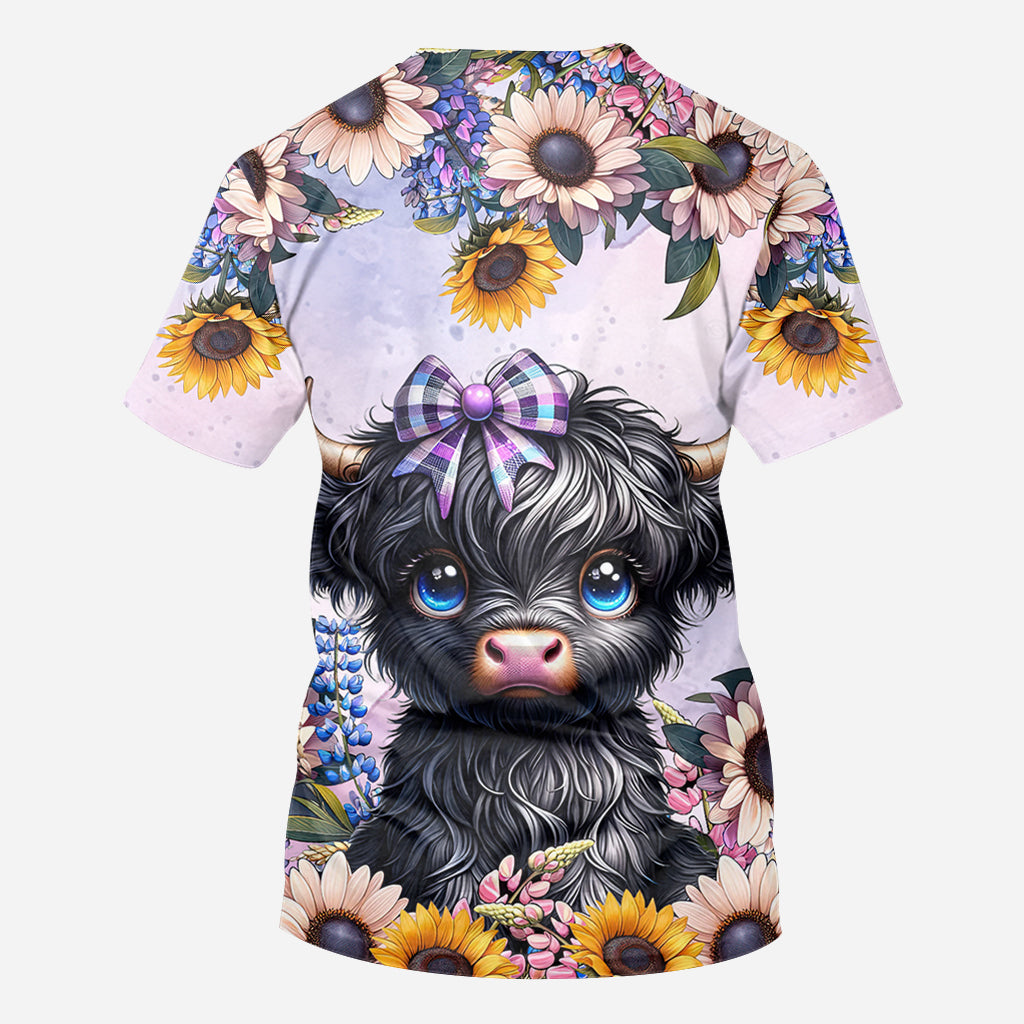 T-shirt personnalisé « Petite vache mignonne »