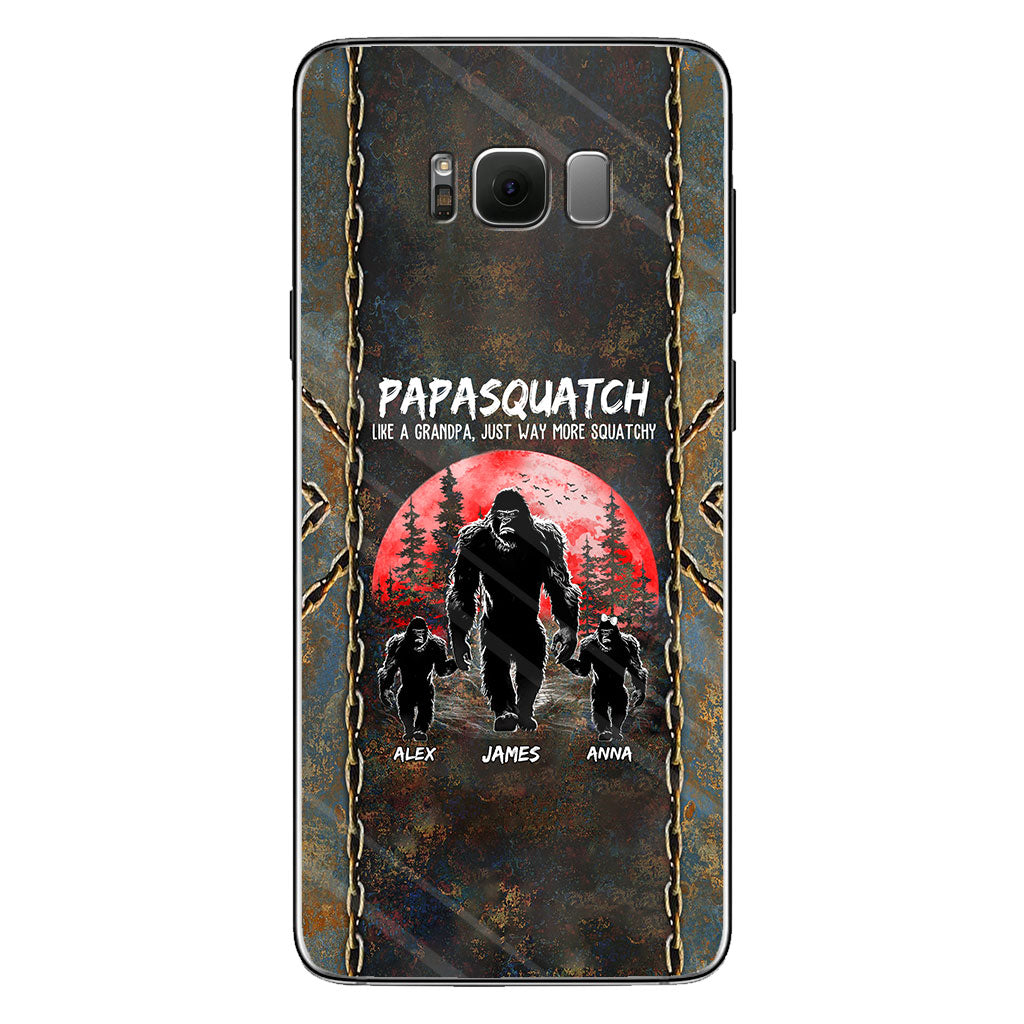 Grandpasquatch - Coque de téléphone personnalisée pour papa