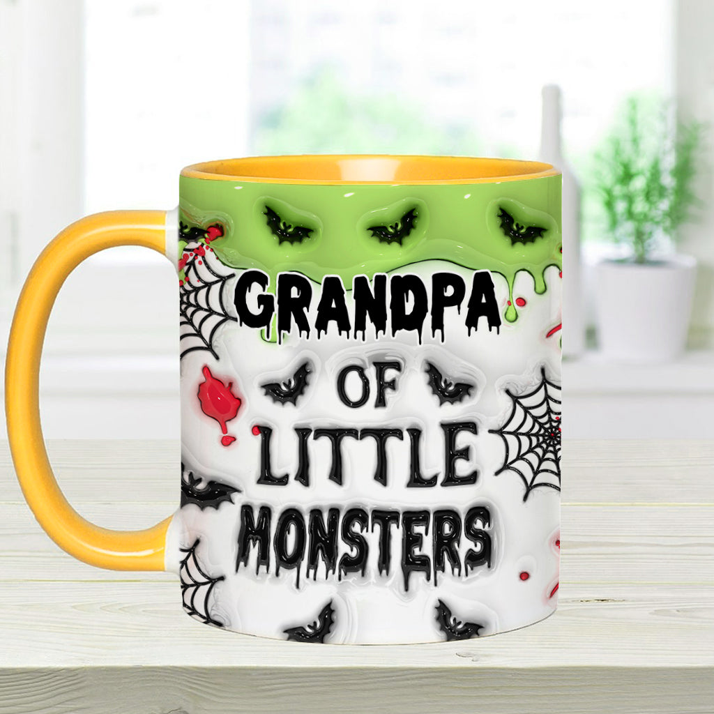 Grand-père des petits monstres (tous titres) - Mug personnalisé « Grand-père »