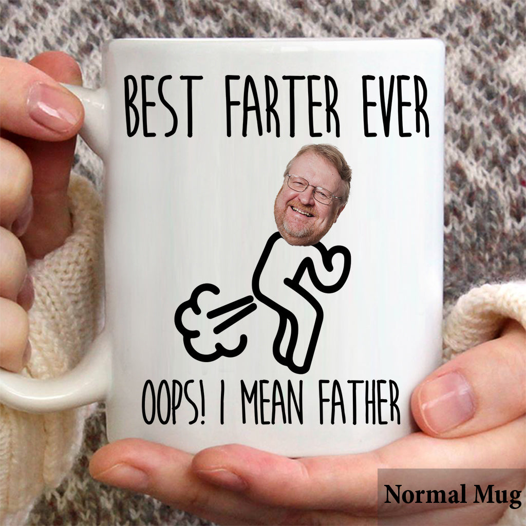 Meilleur péteur de tous les temps - Mug personnalisé pour papa