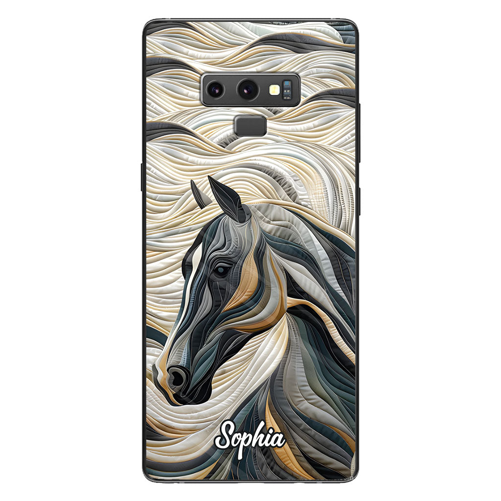 Magnifique cheval - Coque de téléphone personnalisée à motif cheval