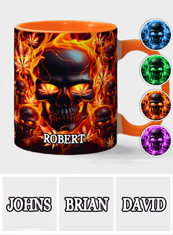 Libérez votre esprit - Mug personnalisé à motif cannabis