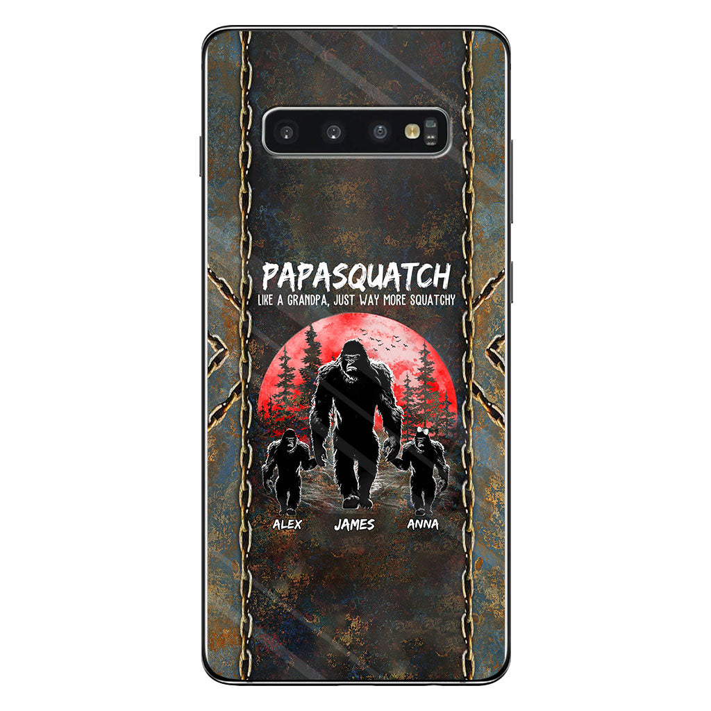 Grandpasquatch - Coque de téléphone personnalisée pour papa