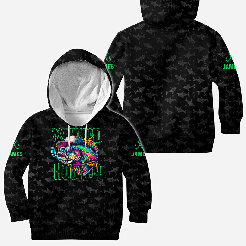 Weekend Hooker - Personalized Fishing All Over Shirt