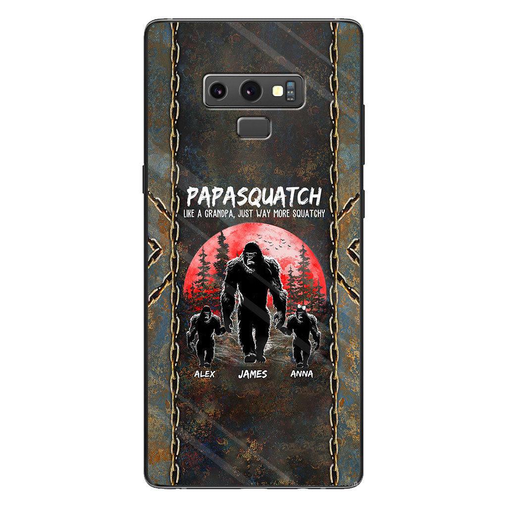 Grandpasquatch - Coque de téléphone personnalisée pour papa