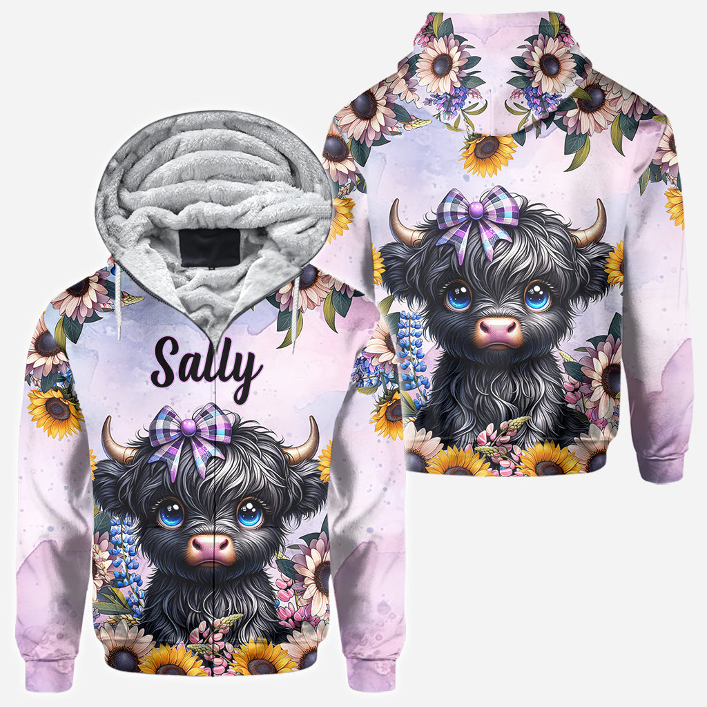 T-shirt personnalisé « Petite vache mignonne »