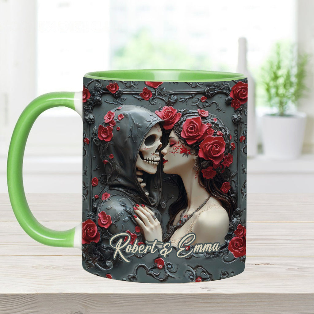 Jusqu'à ce que la mort nous sépare - Mug personnalisé pour couple