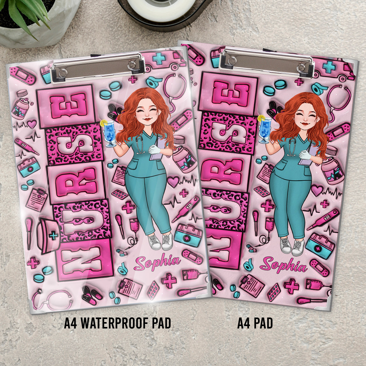 Nurse Life - Personalized Nurse Clipboard