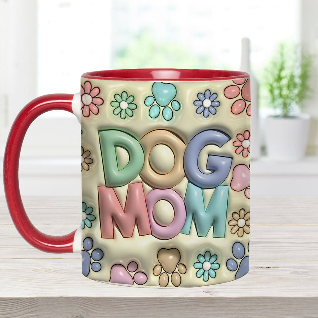 Maman de chien, Papa de chien - Mug personnalisé avec motif chien