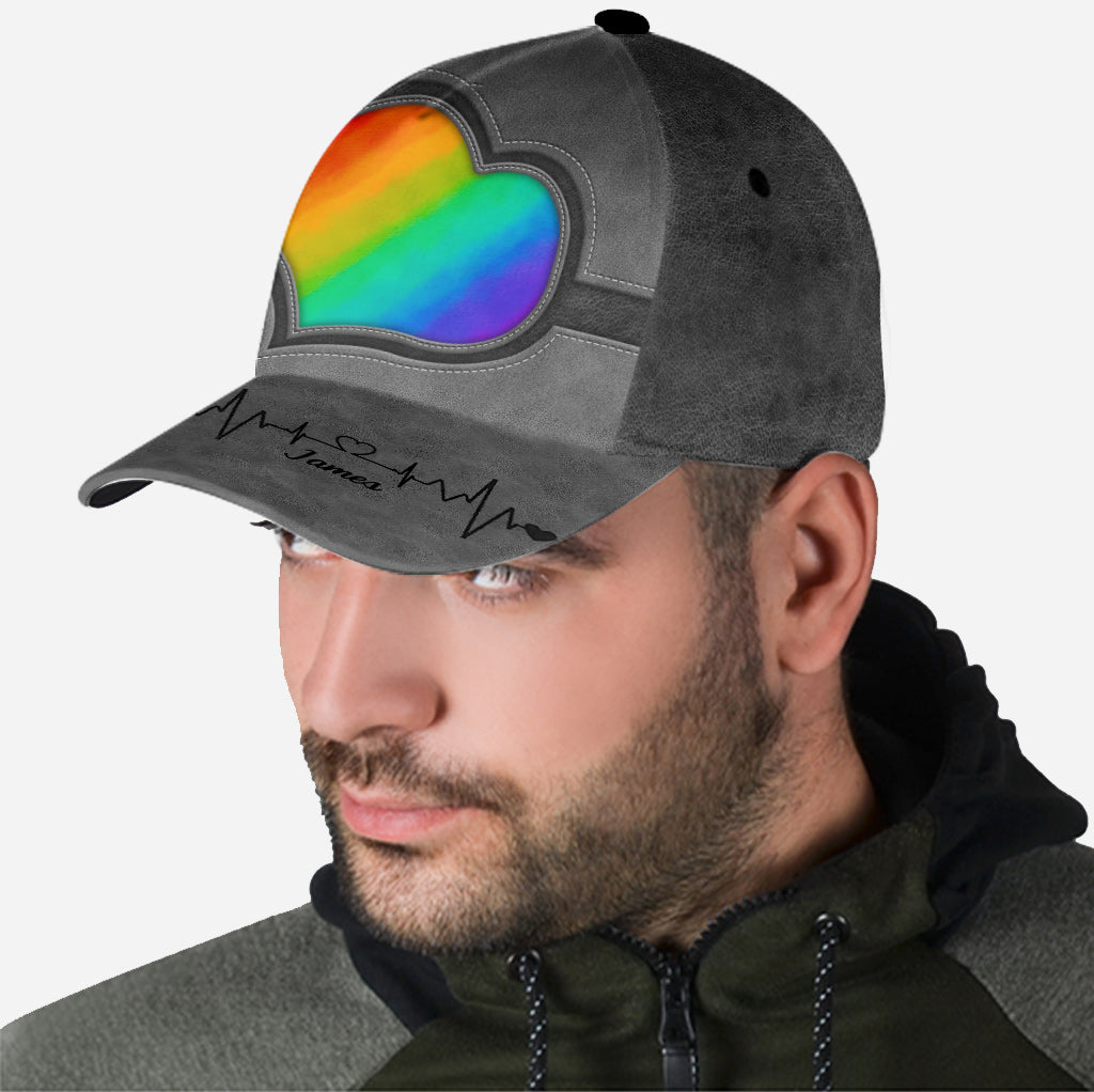 L'amour c'est l'amour - Casquette classique personnalisée de soutien à la communauté LGBT