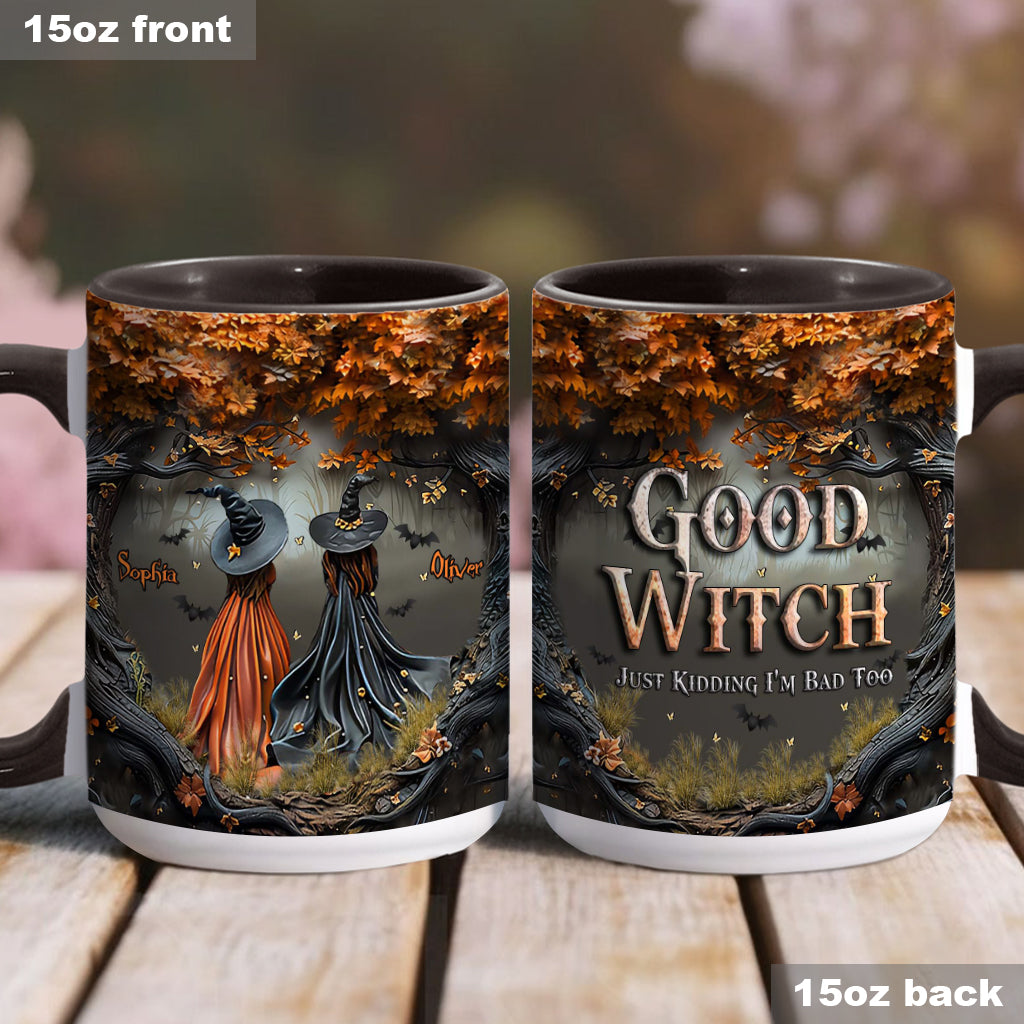 Bad Witch - Personalized Bestie Accent Mug