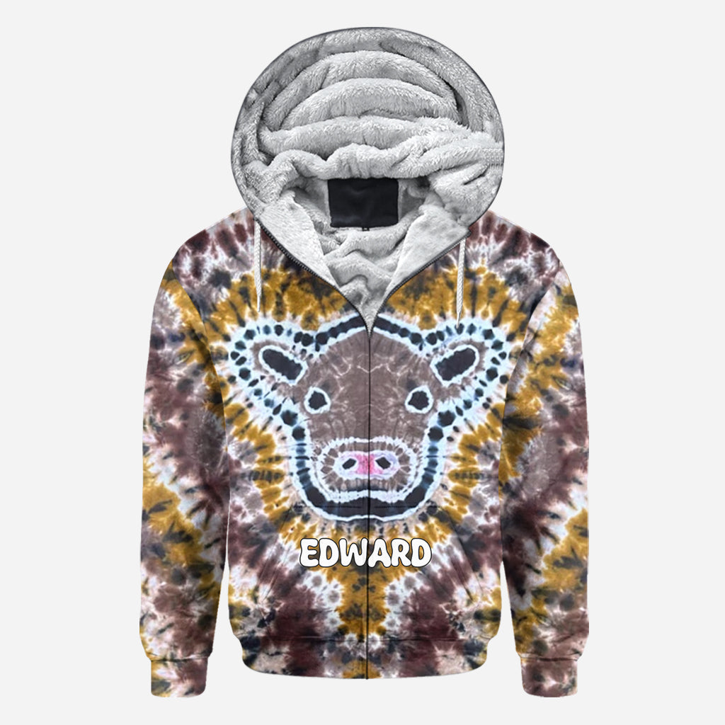 T-shirt personnalisé vache colorée - Vache intégrale