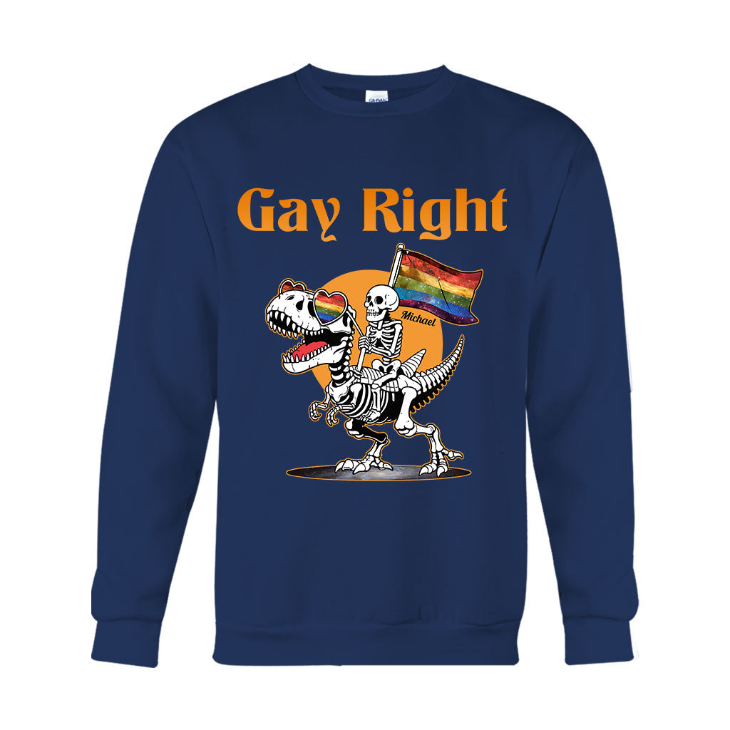 Droits des homosexuels - T-shirt et sweat à capuche personnalisés de soutien LGBT