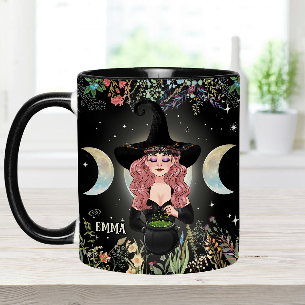 Dans un monde de princesses, soyez une sorcière ! - Mug personnalisé à l'effigie d'une sorcière