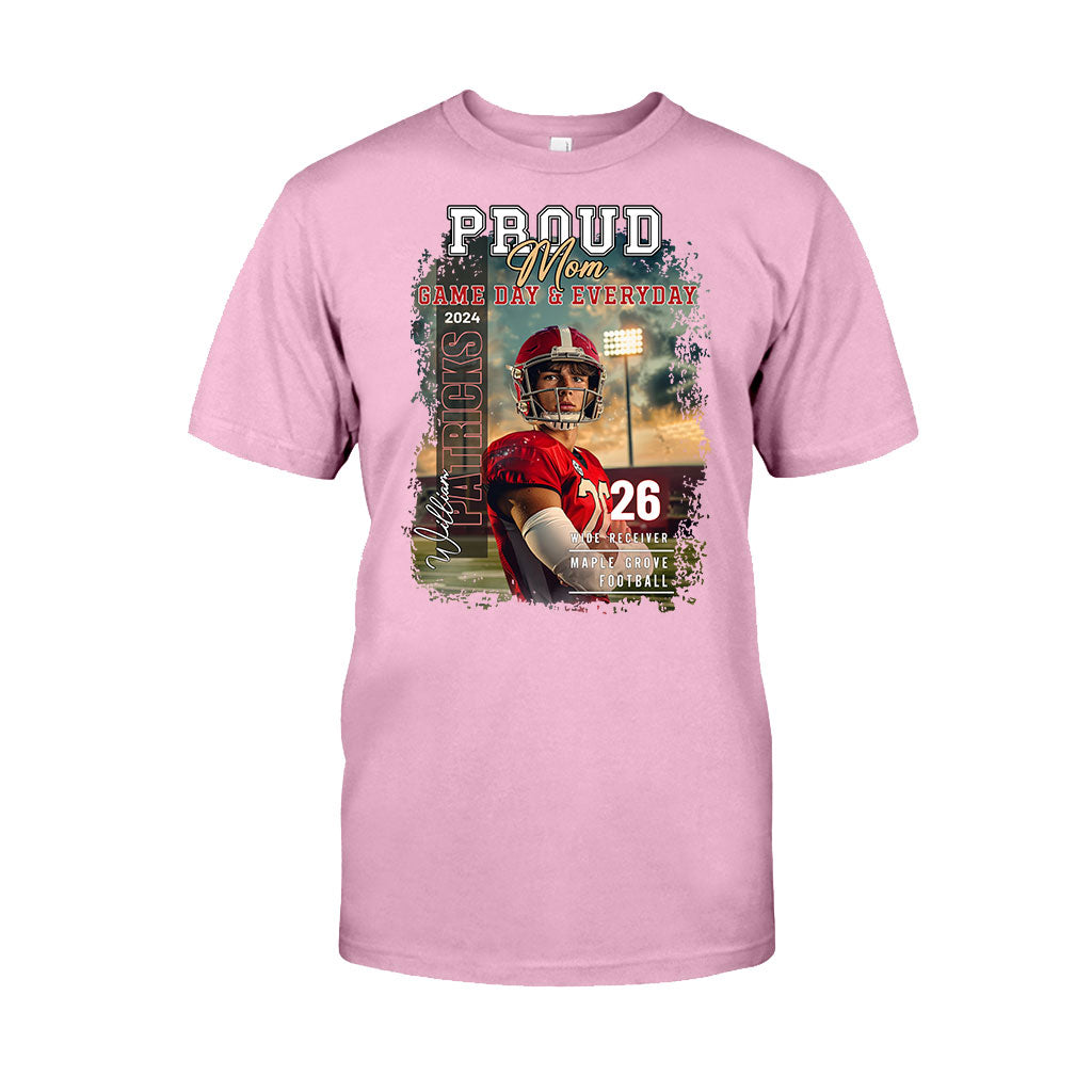 Maman/Papa/... Jour de match et au quotidien - T-shirt et sweat à capuche de football personnalisés