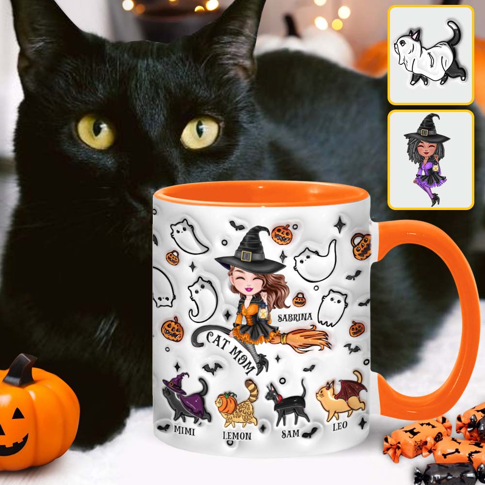 Maman Chat - Mug personnalisé avec motif chat