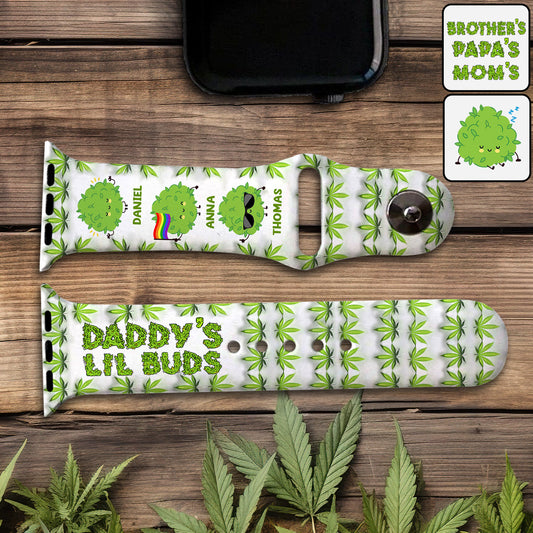 Dopest Dad Ever - Personalized Father Apple Watch Band