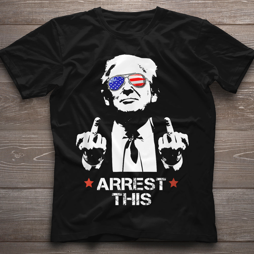Donald Trump Arrest This Funny T-shirt, 2024 Elections Shirt, MAGA Trump 2024 Shirt For Men Women