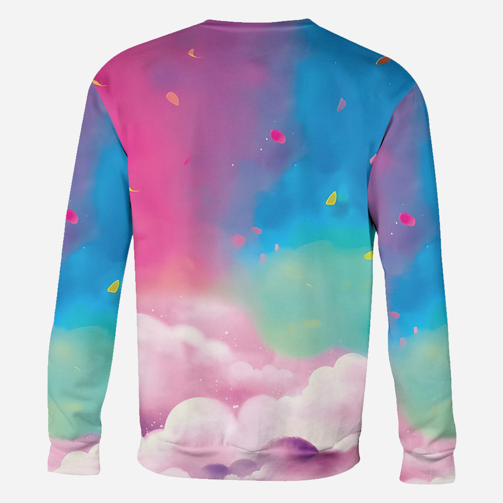 The Best Teacher Colorful Heart - Personalized Teacher All Over Shirt