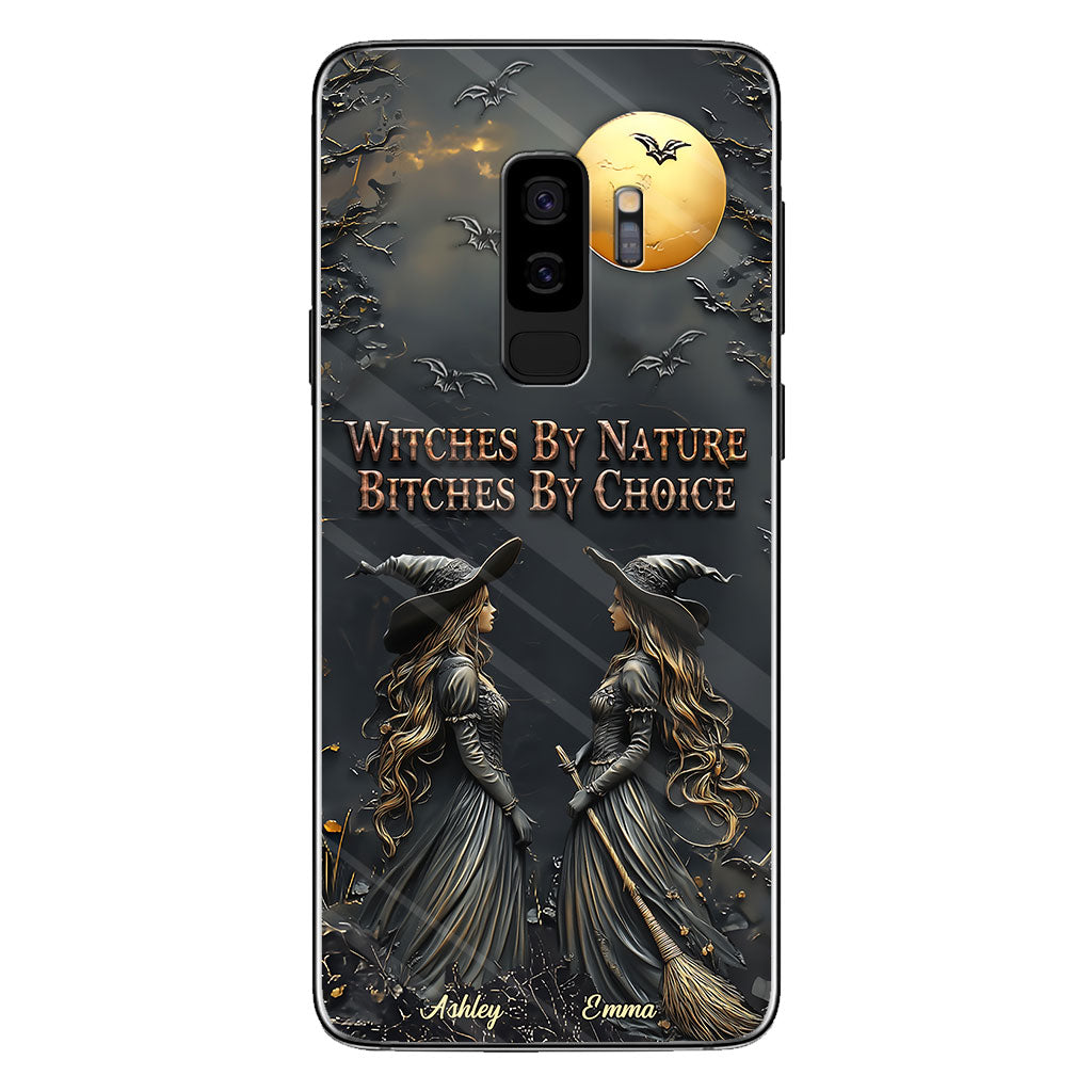 Sorcières par nature, garces par choix - Coque de téléphone personnalisée pour meilleure amie